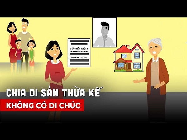 Luật chia tài sản thừa kế không có di chúc được quy định ra sao?